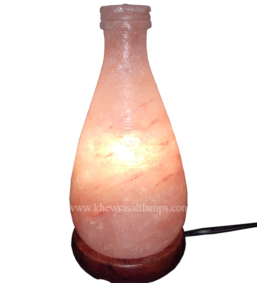 Khewra Bottle Salt Lamp