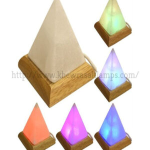 Khewra Pyramid Usb Salt Lamp 01