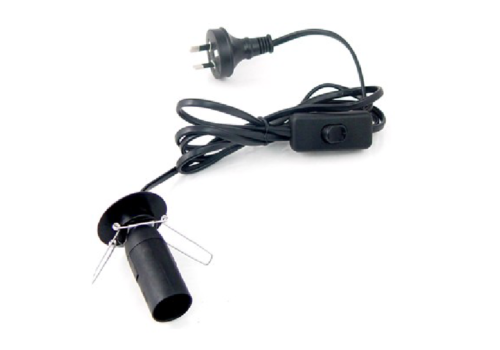 Australia Salt Lamp Cord Cable 2-Pins