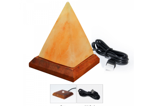Khewra Pyramid USB Lamp