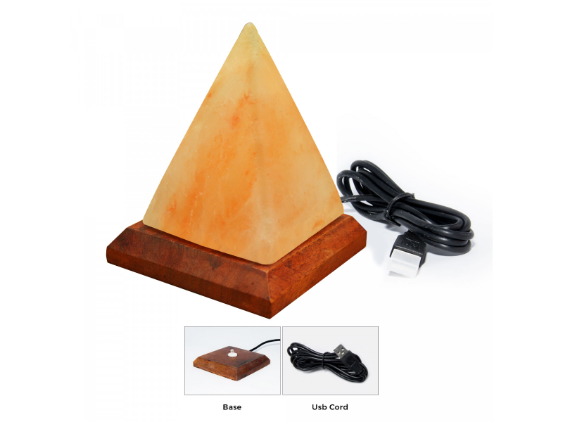 Pyramid Salt Lamp (USB)