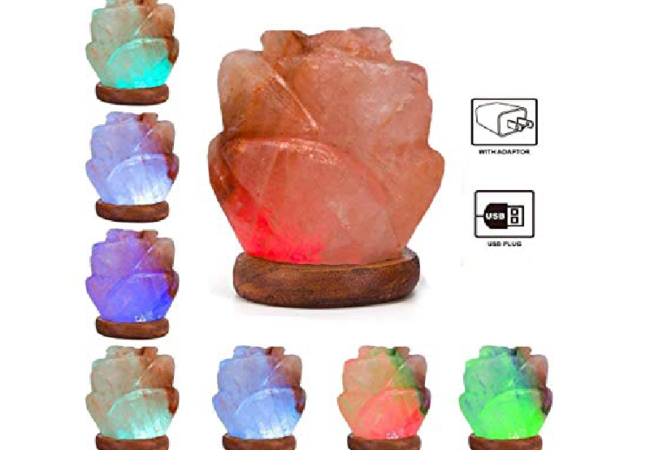 Khewra Flower USB Lamp