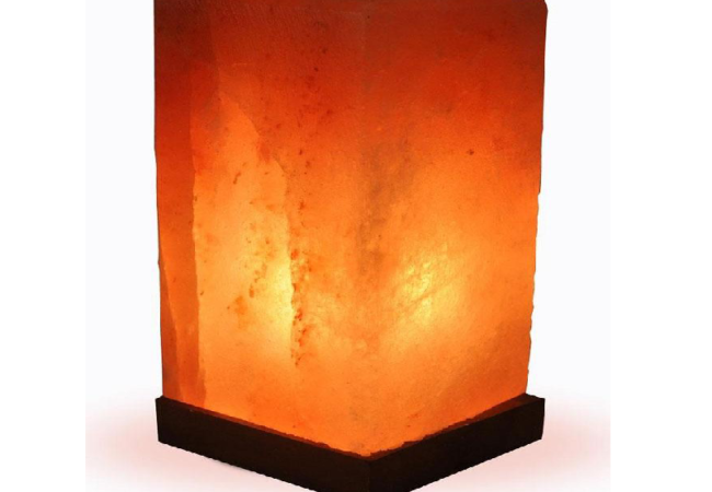 Cuboid Salt Lamp