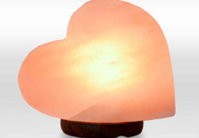 Heart Salt Lamp