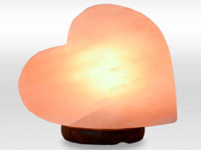 Heart Salt Lamp (Crafted)