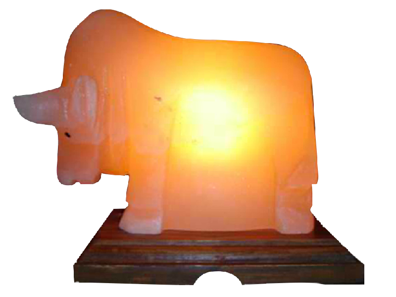 Bull Salt Lamp (HandiCraft)