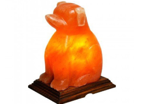 Dog Salt Lamp (HandiCraft)