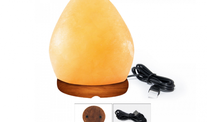 Egg Shape Salt Lamp (USB)