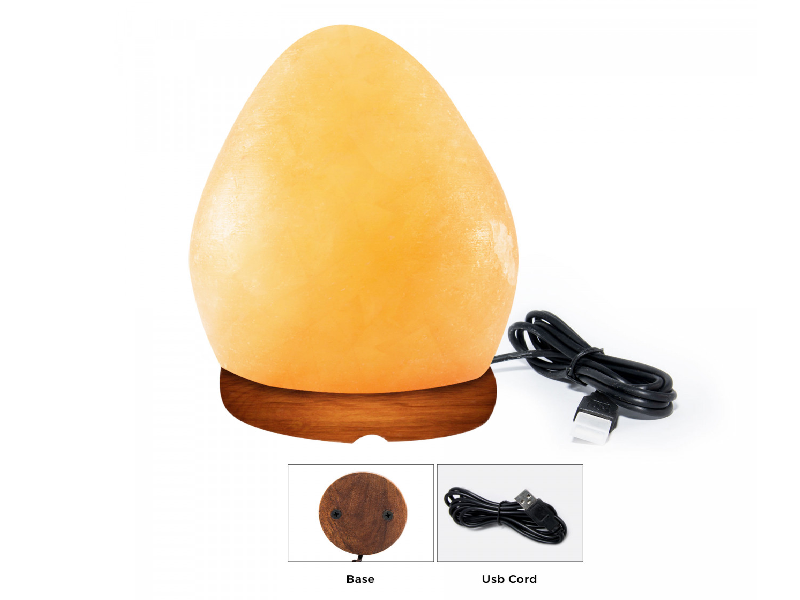 Egg Shape Salt Lamp (USB)