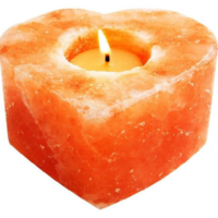 Khewra Heart Candle Holder