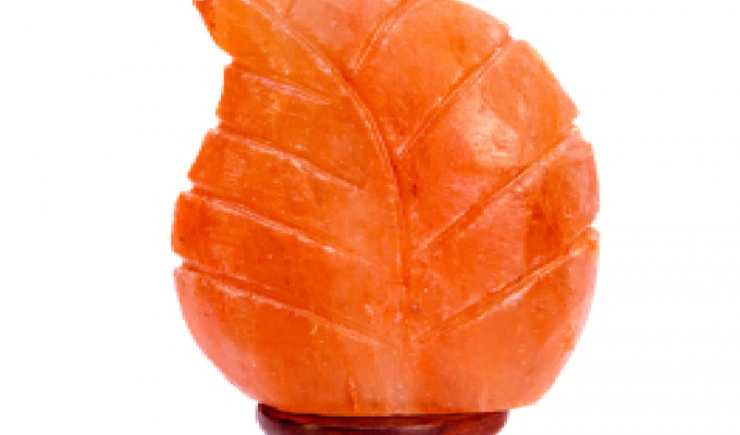 Leaf Shape Salt Lamp (USB)