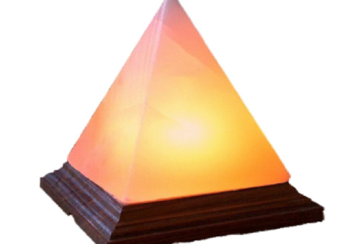 Pyramid Salt Lamp (Crafted)