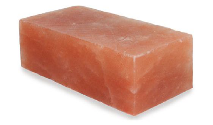 Natural Salt Brick (2x4x8 Inches)